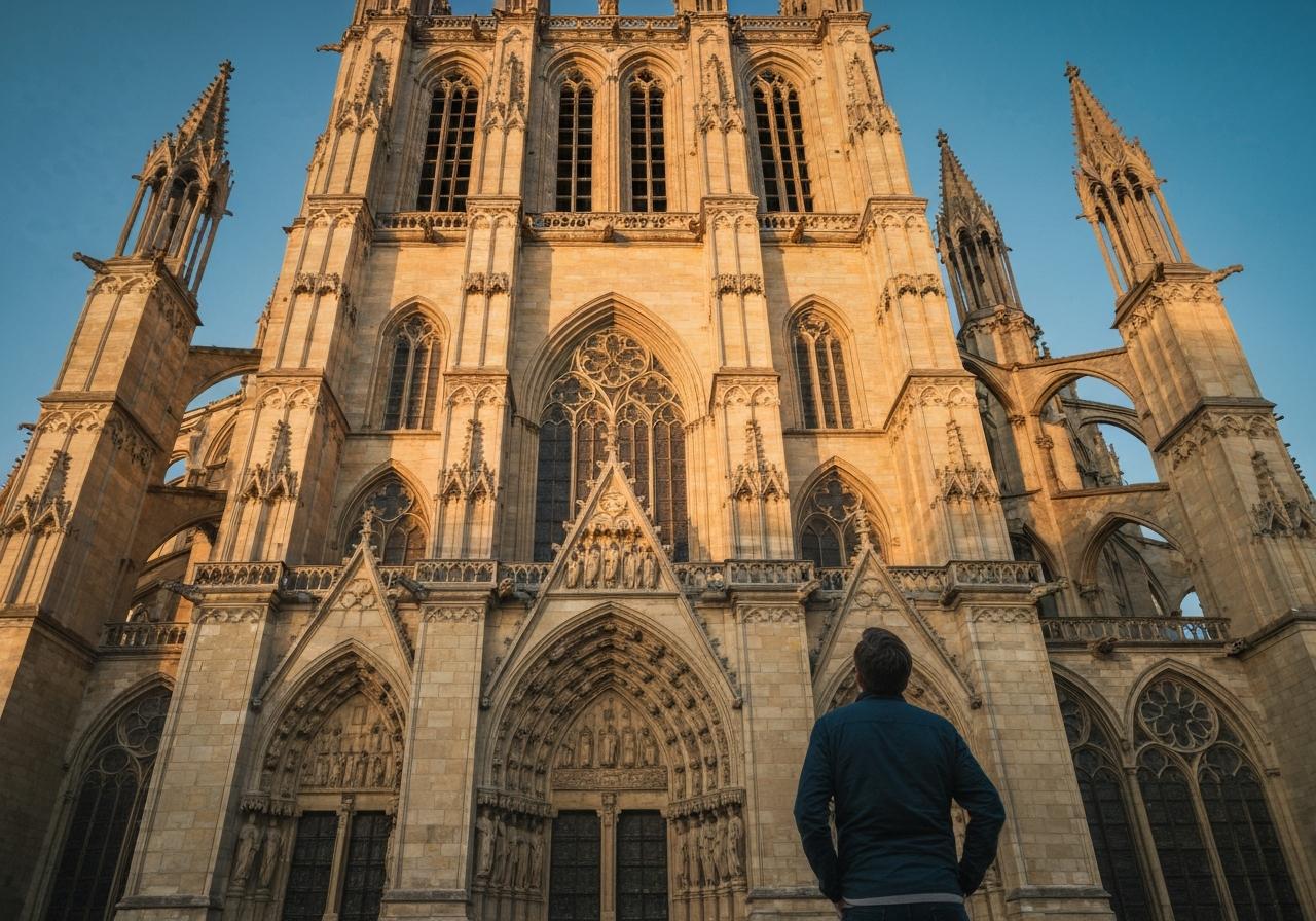 hauteur cathédrale amiens