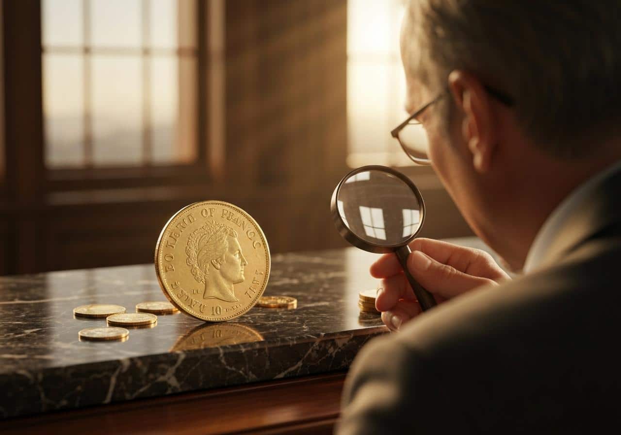 quelle est la pièce de 100 francs la plus chère​