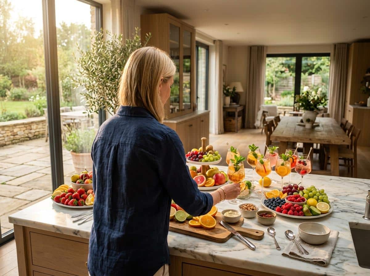 Quels sont quelques exemples d'apéritifs à base de fruits ?