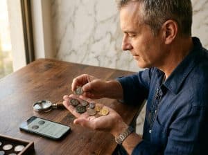Existe-t-il une application gratuite pour identifier les pièces de monnaie ?
