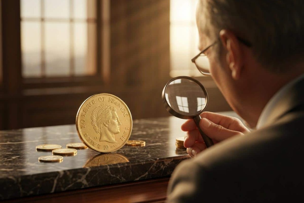 quelle est la pièce de 100 francs la plus chère​