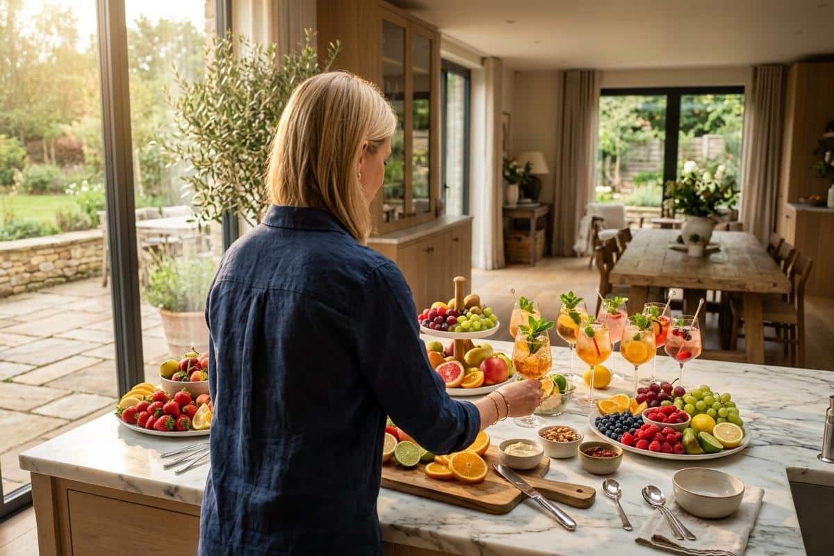 Quels sont quelques exemples d'apéritifs à base de fruits ?