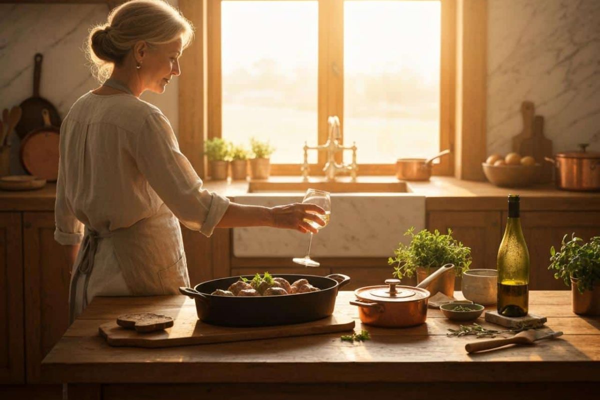 quel vin blanc pour faire une blanquette de veau​