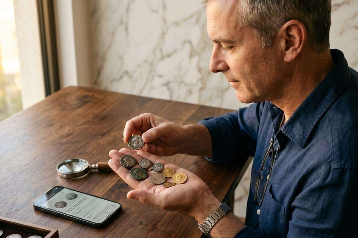 Existe-t-il une application gratuite pour identifier les pièces de monnaie ?