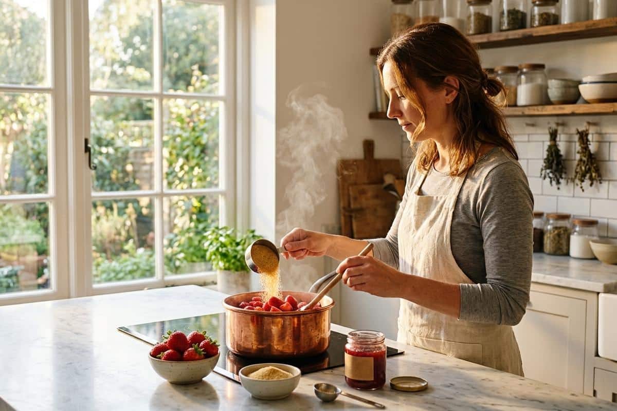 Quelle est la proportion de fruits et de sucre pour une confiture ?